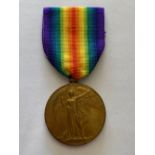A FIRST WORLD WAR VICTORY MEDAL TO THE ROYAL ARTILLERY.