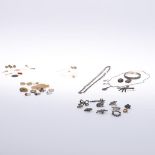 A QUANTITY OF JEWELLERY. including marcasite jewellery and various other items. **BP 22.5% inc VAT +