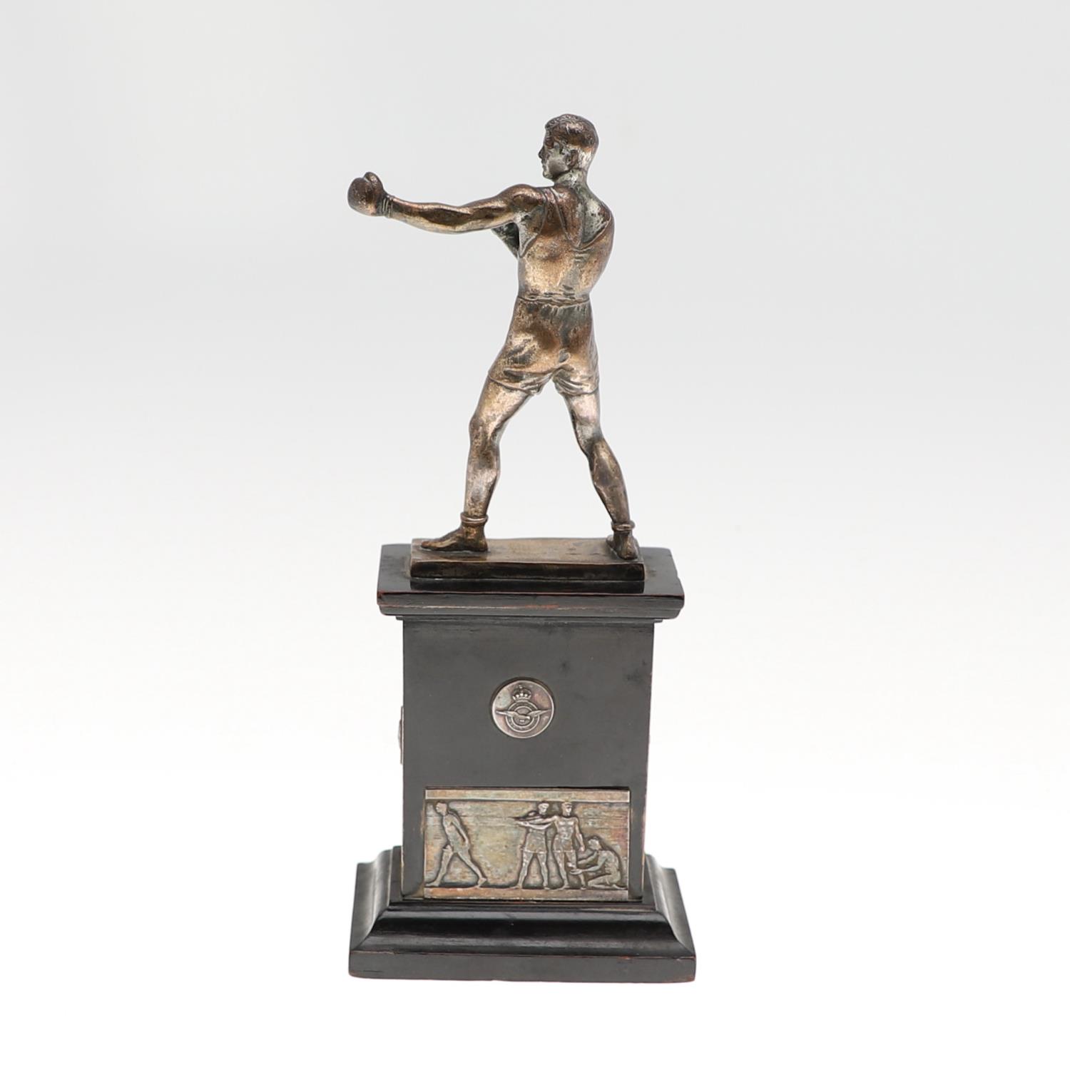 AN INTER-SERVICES BOXING TROPHY. - Image 4 of 7