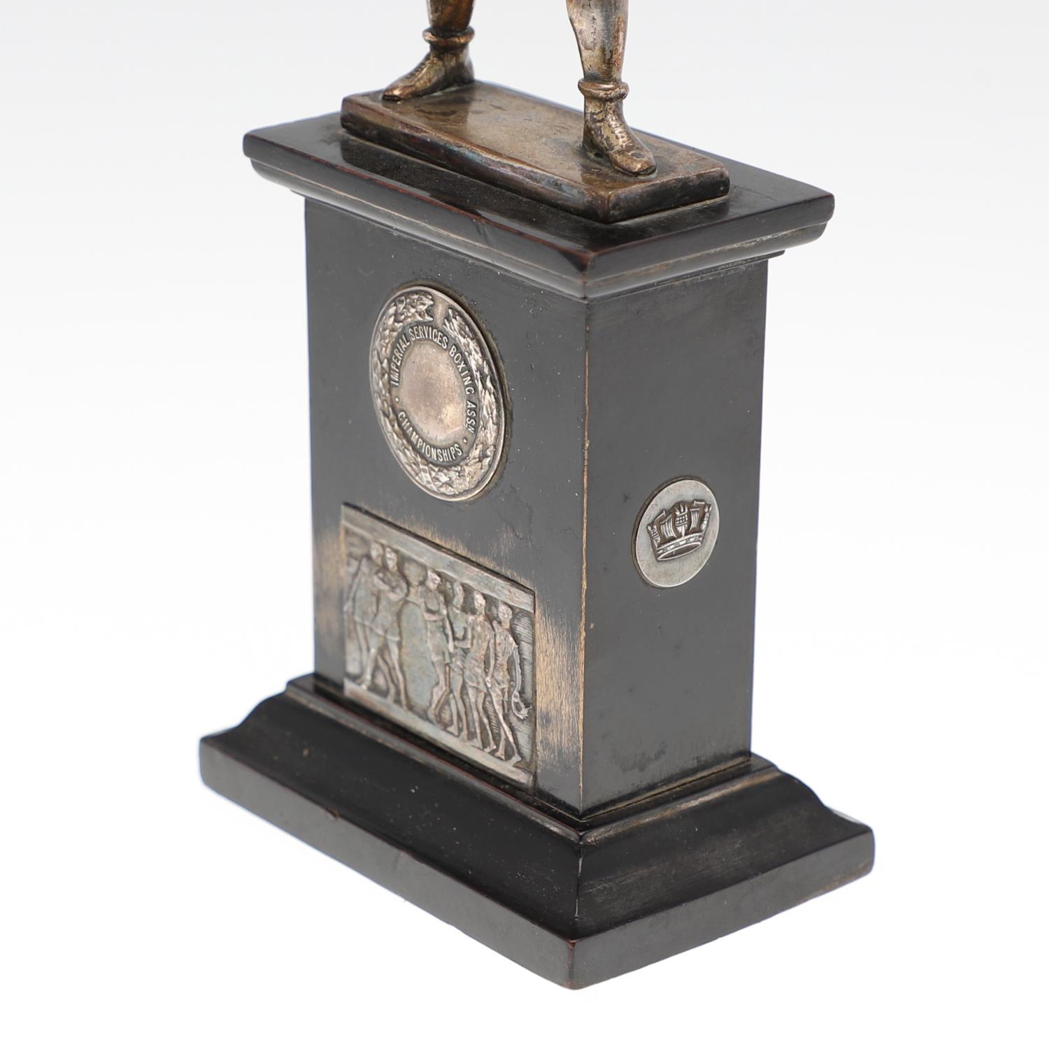 AN INTER-SERVICES BOXING TROPHY. - Image 3 of 7