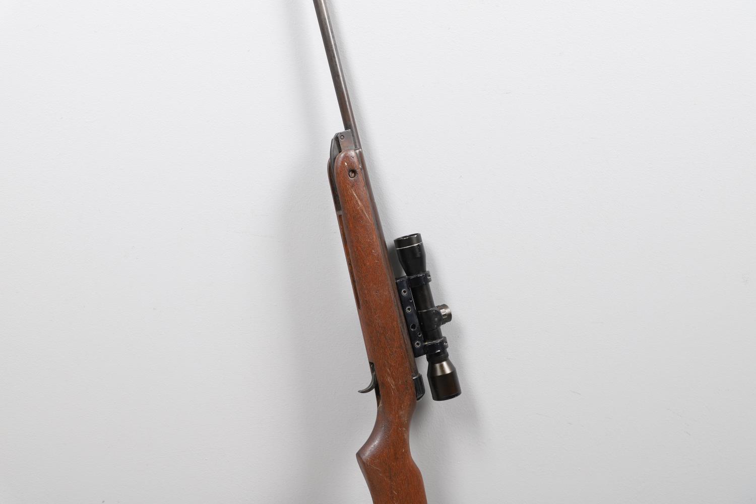 A .22 BSA AIR RIFLE WITH SIGHT. - Image 3 of 6