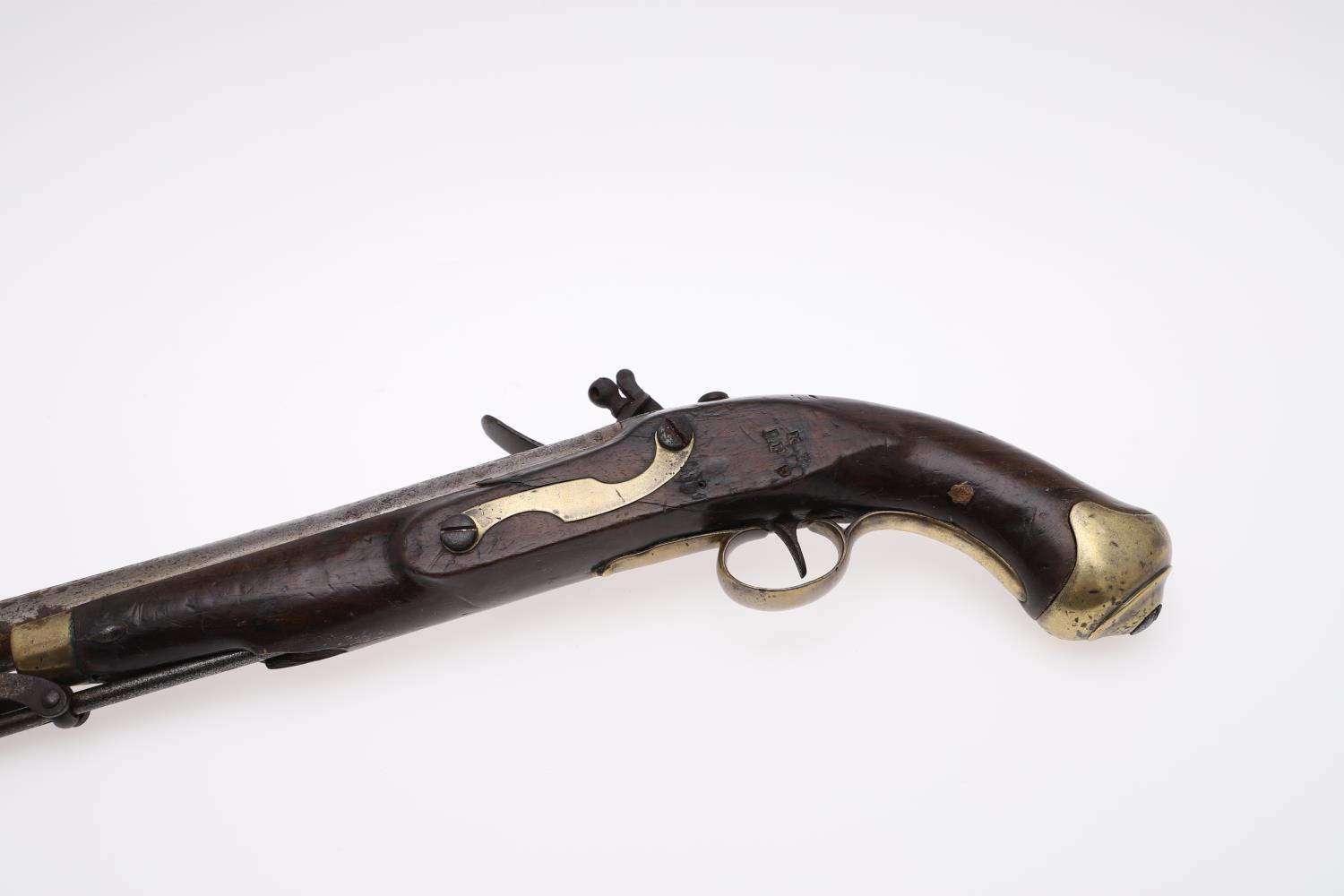 A 'NEW LAND' TOWER ISSUED FLINTLOCK PISTOL. - Image 6 of 9