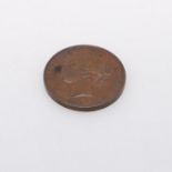 A QUEEN VICTORIA COPPER PENNY, 1855.