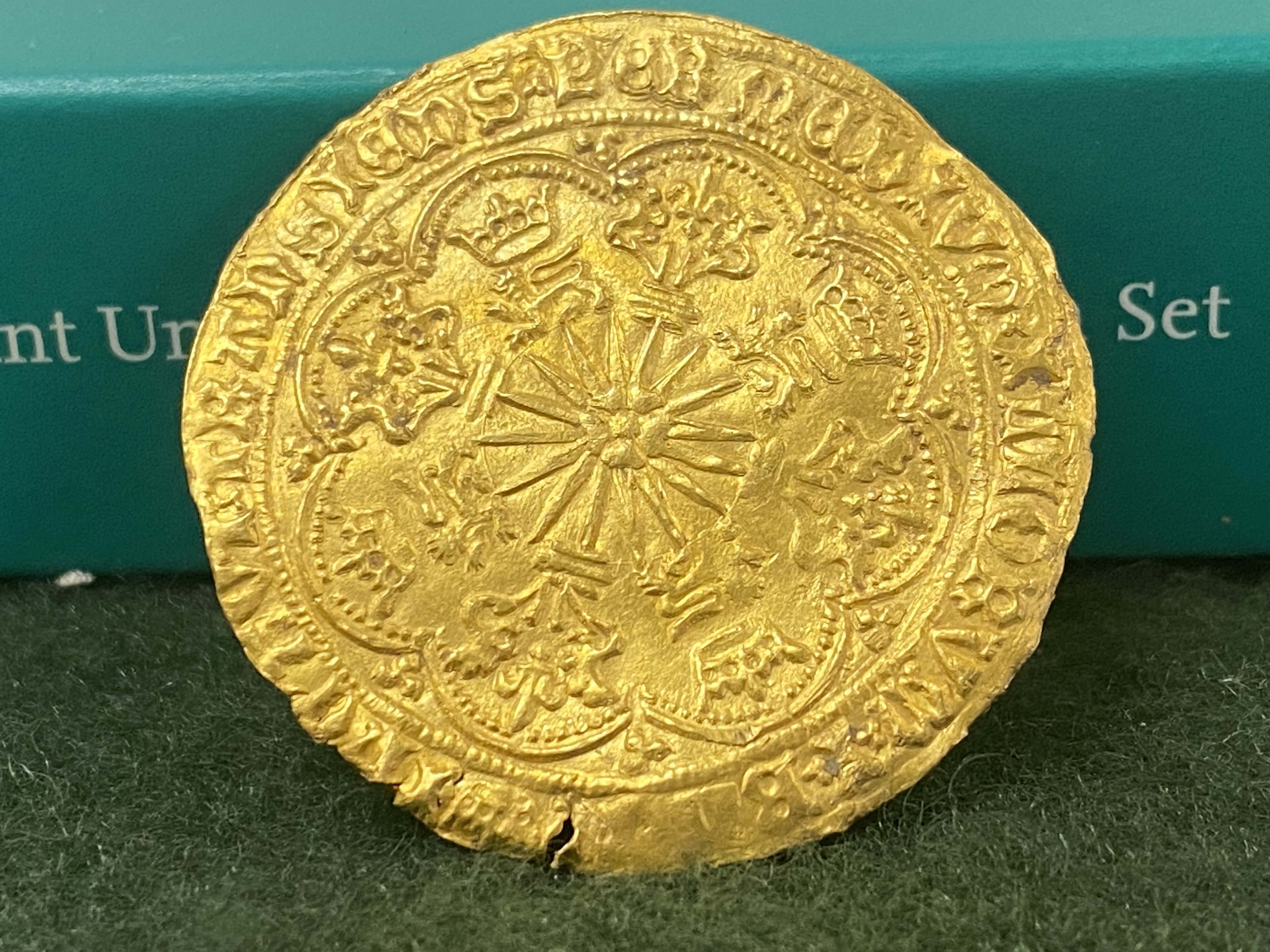 AN EDWARD IV (FIRST REIGN) GOLD RYALL. - Image 2 of 5