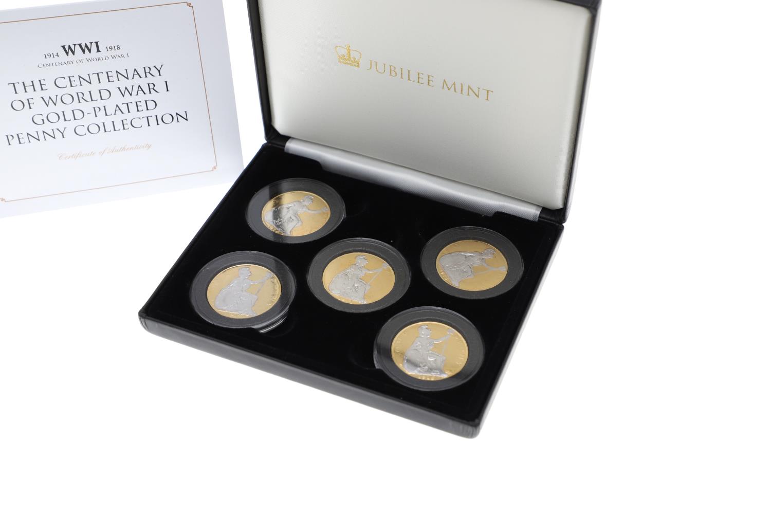 A COLLECTION OF JUBILEE MINT AND OTHER SETS OF PRE-DECIMAL COINS IN PRESENTATION CASES. - Image 5 of 13