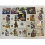 A COLLECTION OF TWENTY ROYALTY THEMED ROYAL MINT PRESENTATION £5.00 COINS.