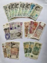 A COLLECTION OF RECENT UK BANKNOTES.