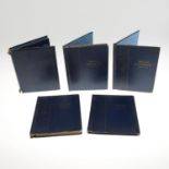 A COLLECTION OF WHITMAN COIN FOLDERS AND CONTENTS.