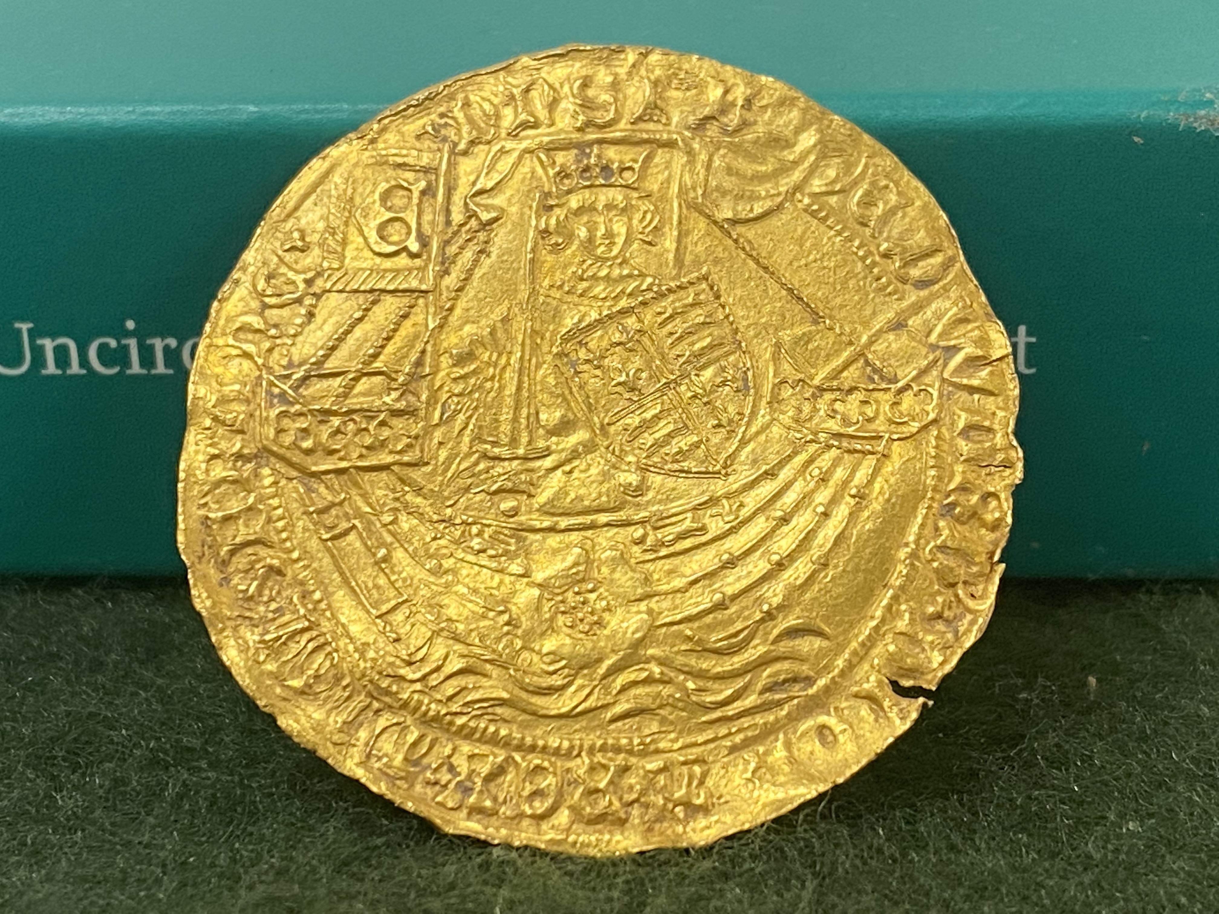 AN EDWARD IV (FIRST REIGN) GOLD RYALL. - Image 5 of 5