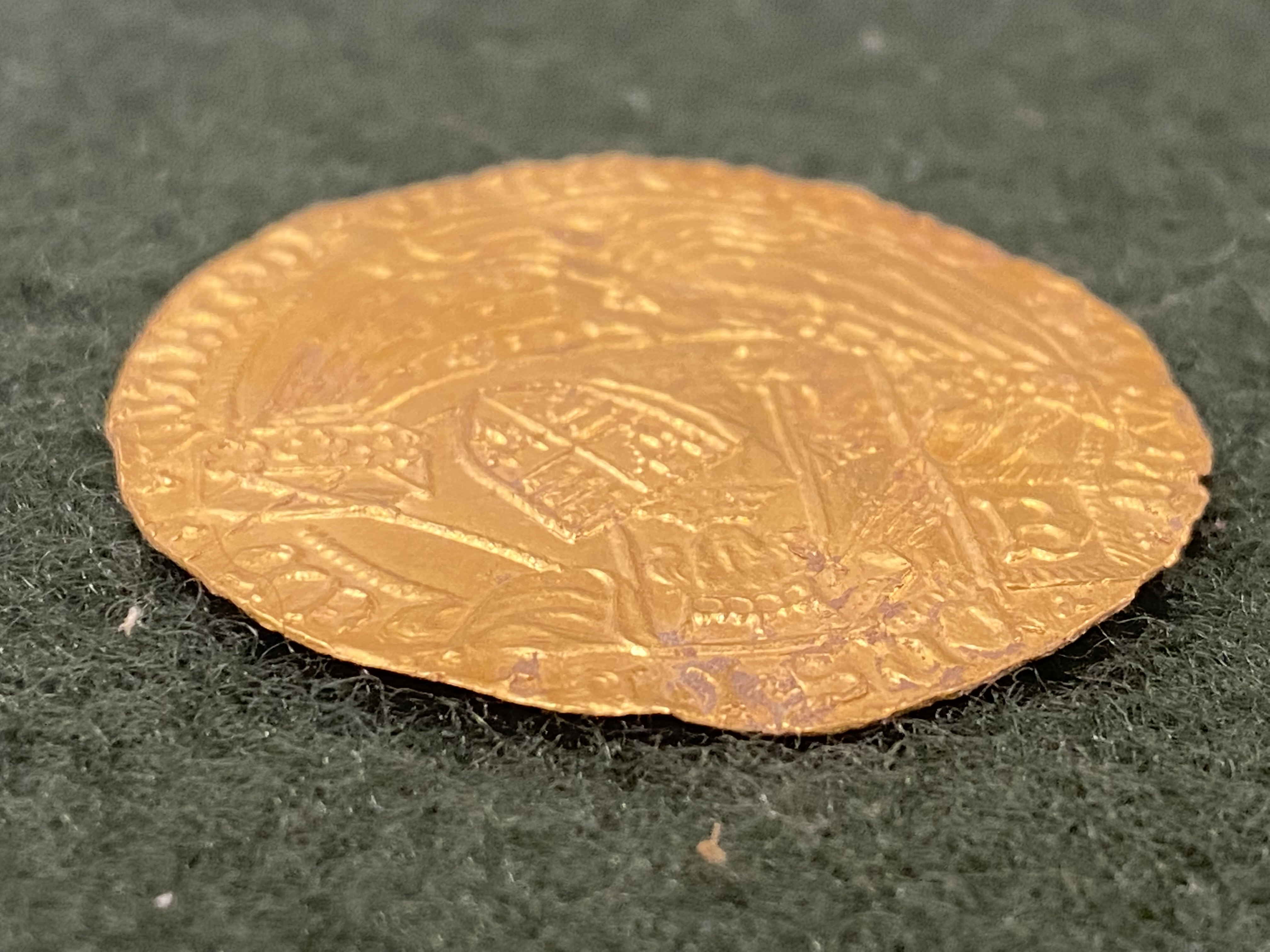 AN EDWARD IV (FIRST REIGN) GOLD RYALL. - Image 2 of 5