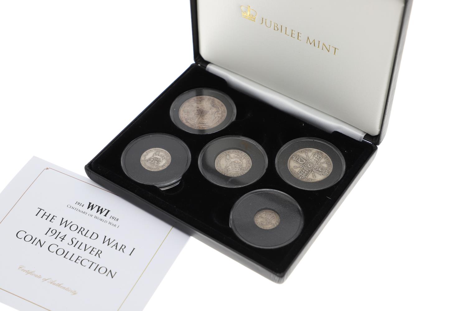 A COLLECTION OF JUBILEE MINT AND OTHER SETS OF PRE-DECIMAL COINS IN PRESENTATION CASES. - Image 10 of 13