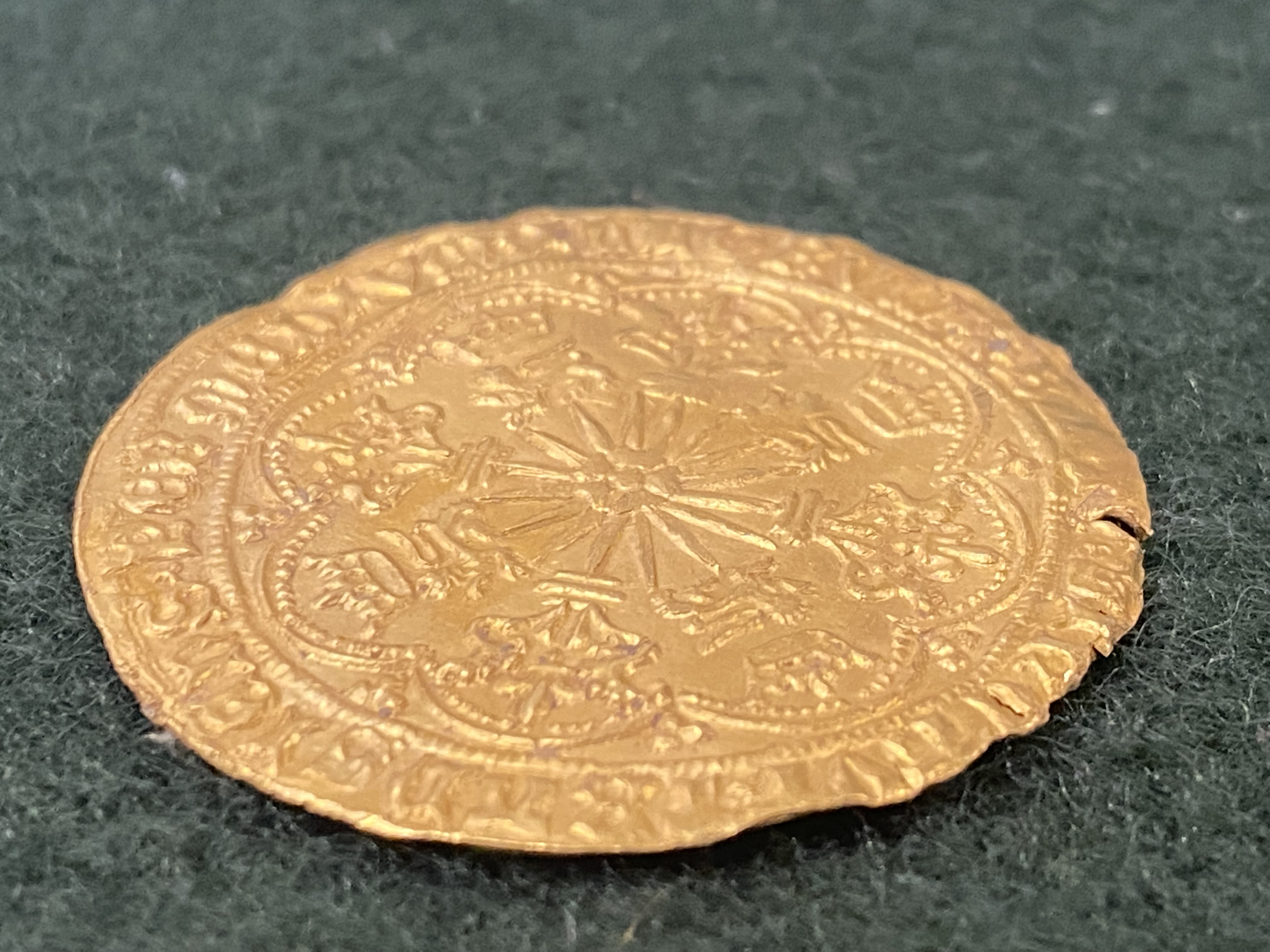 AN EDWARD IV (FIRST REIGN) GOLD RYALL. - Image 4 of 5