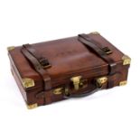 VINTAGE LEATHER CARTRIDGE CASE - JOSEPH LANG.