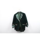 THREE VINTAGE SMOKING JACKETS - SAVILE ROW & OTHERS.