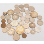Lot Schweizer Münzen aus Auflösung, dabei auch 5x 2 Franken.