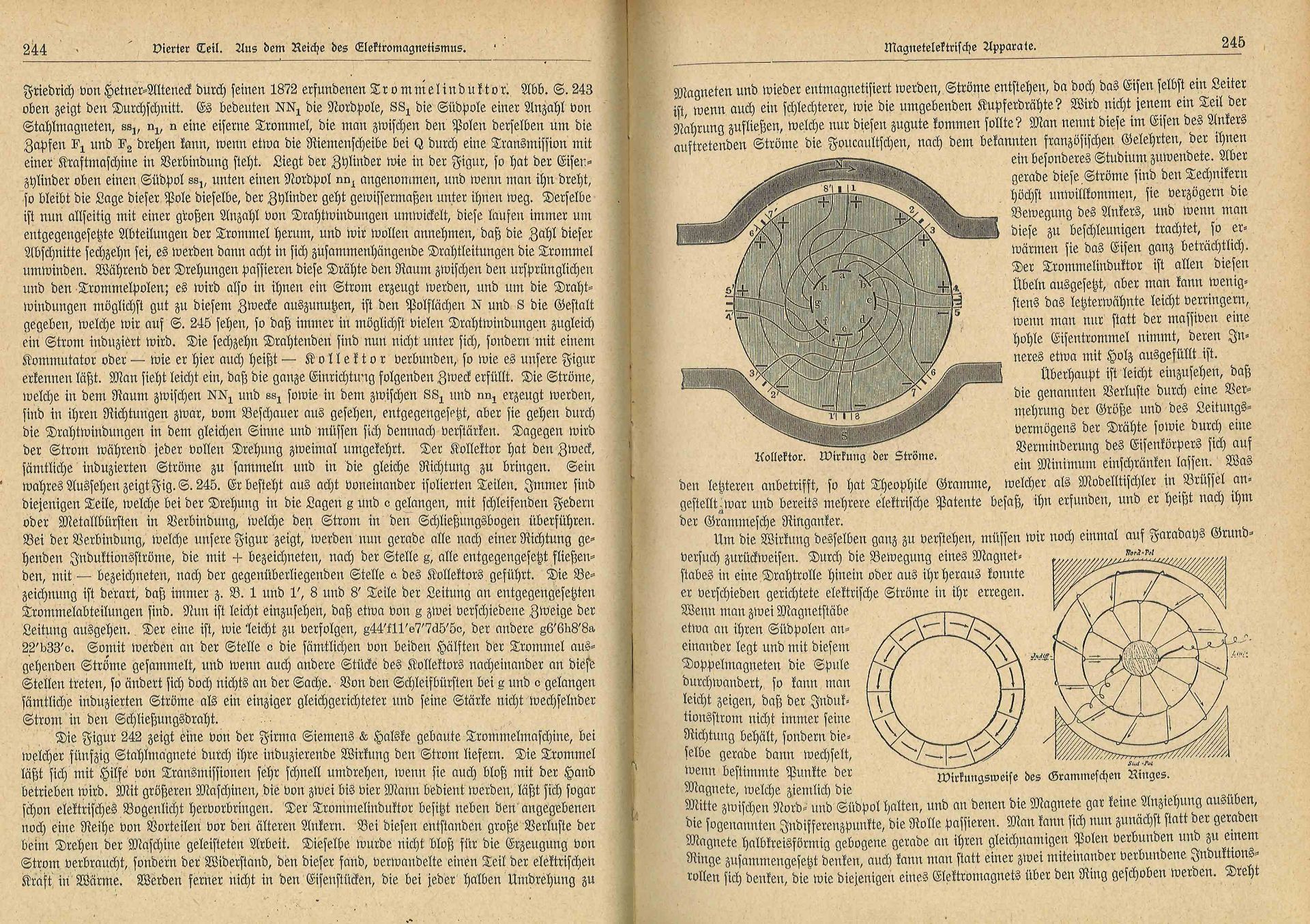 Die Wunder der Elektrizität, großes illustriertes Handbuch, Theodor Rulemann, mit 630 original - Bild 4 aus 4