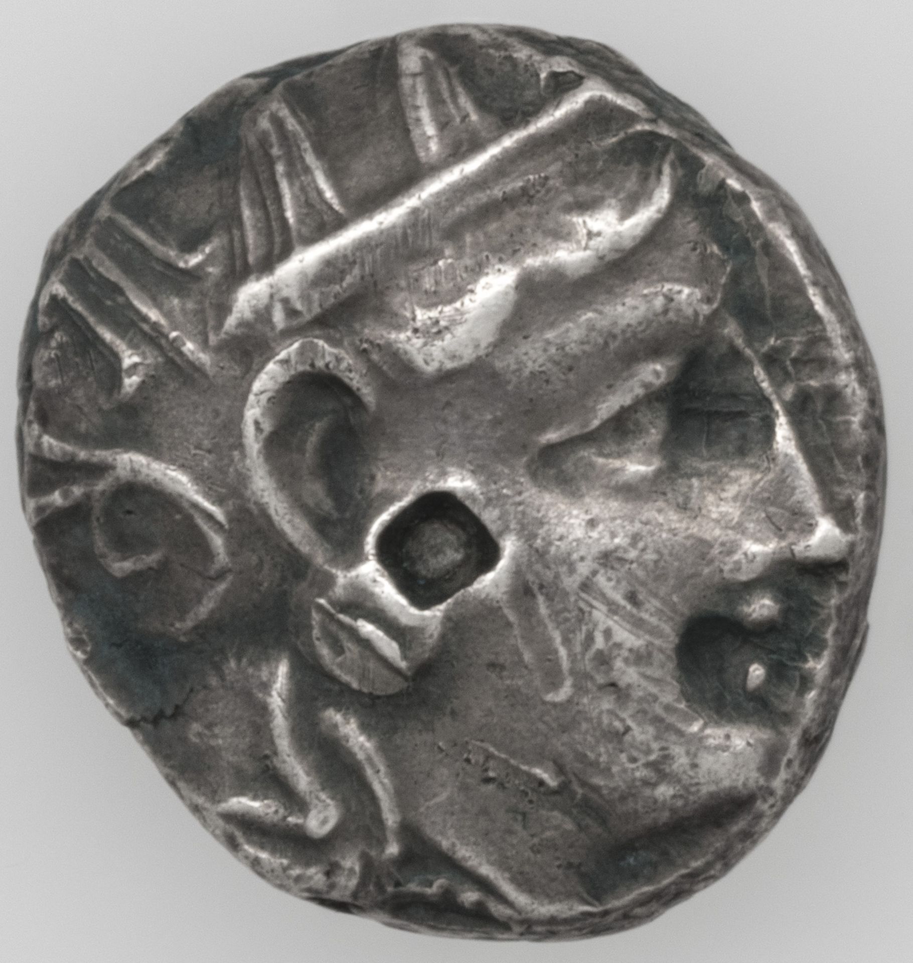 Antike Griechenland - Athen, Tetradrachme, 5. Jhd. v. Chr., Athene nach rechts schauend - Eule unter