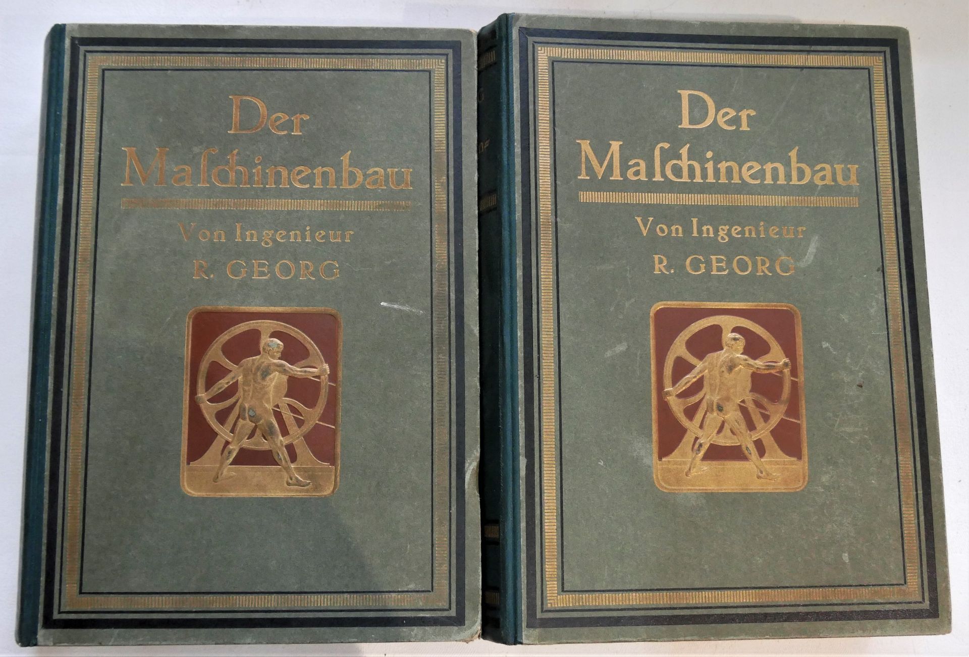 Der Maschinbau von Ing. R. Georg, 2 Bücher