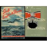 2 Bücher zum Thema 2. Weltkrieg, Stoß in Englands Flanke und .. mit Schwerter und Brillanten