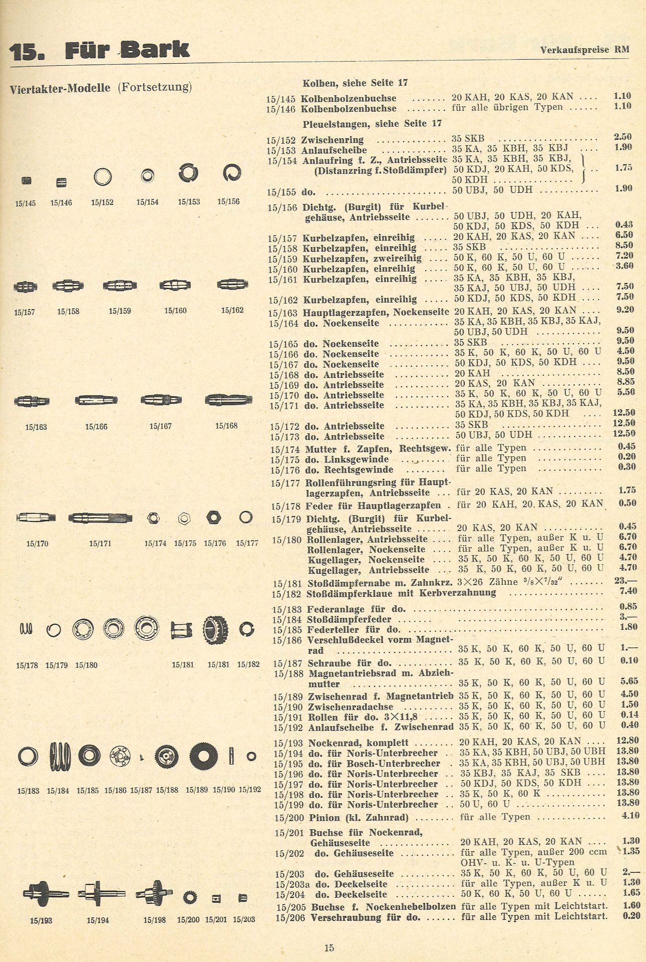 Motorrad Ersatzteil-Katalog, Bruno v. Festenberg-Pakisch, Hamburg 1. 280 Seiten - Bild 3 aus 5