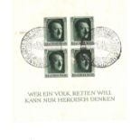 Deutsches Reich 1937, Block 7, gestempelt mit Sonderstempel