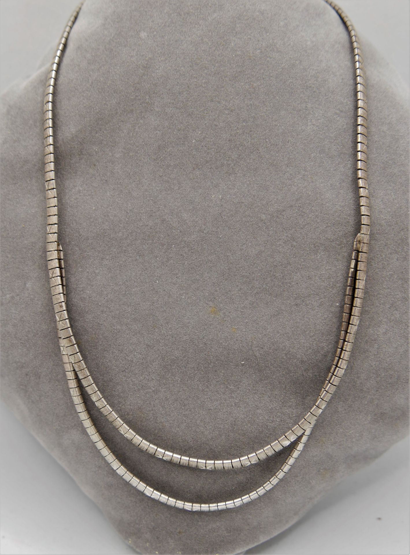 Collier, 925er Silber. Länge ca. 45 cm