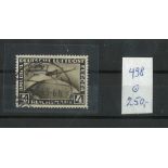 Deutsches Reich Chicagofahrt 4 Reichsmark. Michel Nr. 498. Sauberer Rundstempel "Köln" in