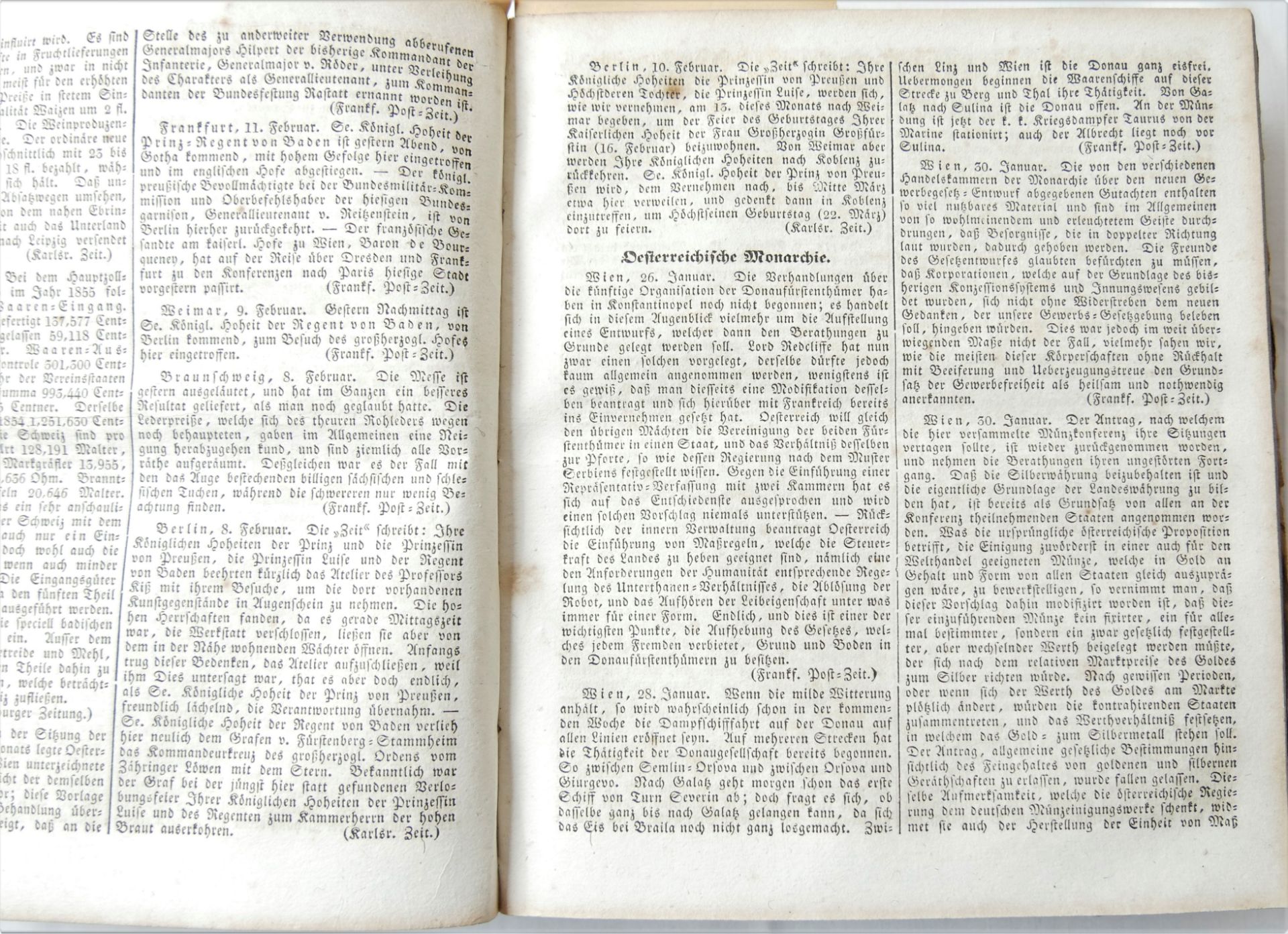 Wochenblatt für Ämter Rastatt, Ettlingen und Gernsbach, 1856 - Bild 2 aus 2