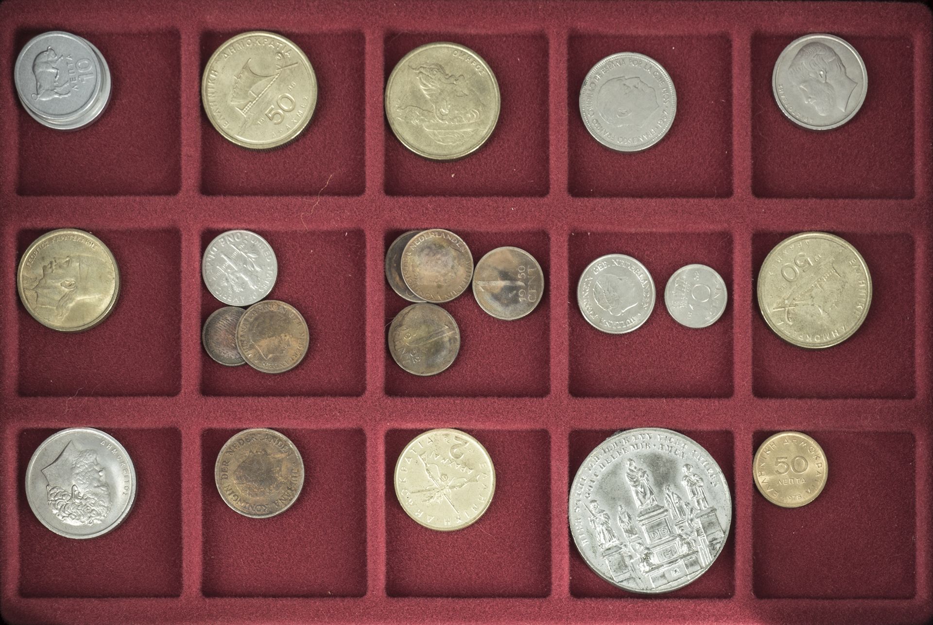 Lot Münzen aus Europa, dabei Polen, Griechenland, Frankreich und Türkei. Insgesamt 70 Münzen in - Image 3 of 5