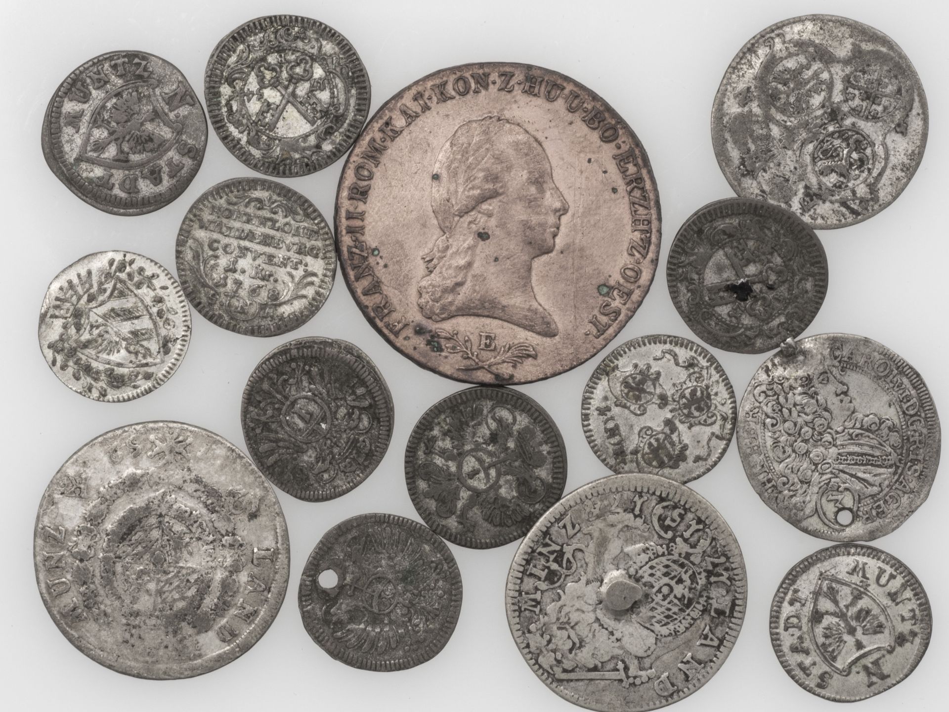 Lot Münzen aus Altdeutschland.