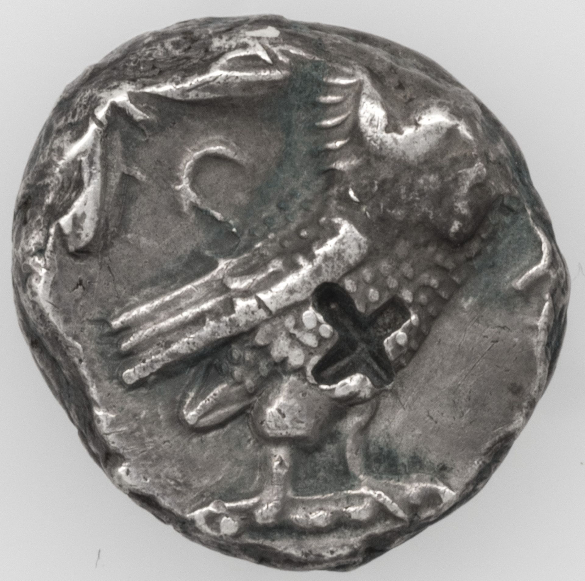 Antike Griechenland - Athen, Tetradrachme, 5. Jhd. v. Chr., Athene nach rechts schauend - Eule unter - Image 2 of 2