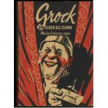 "Grock" Ein Leben als Clown, Meine Erinnerungen, mit Original Unterschrift und Zeichnung.