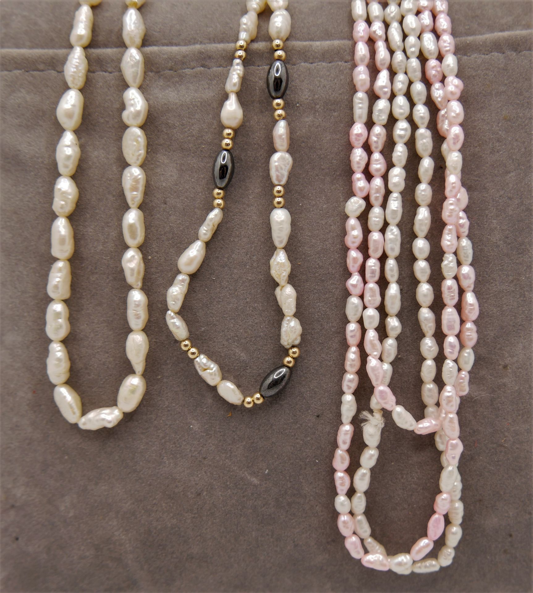 3 Perlenketten, endlos, verschiedene Modelle - Bild 2 aus 2