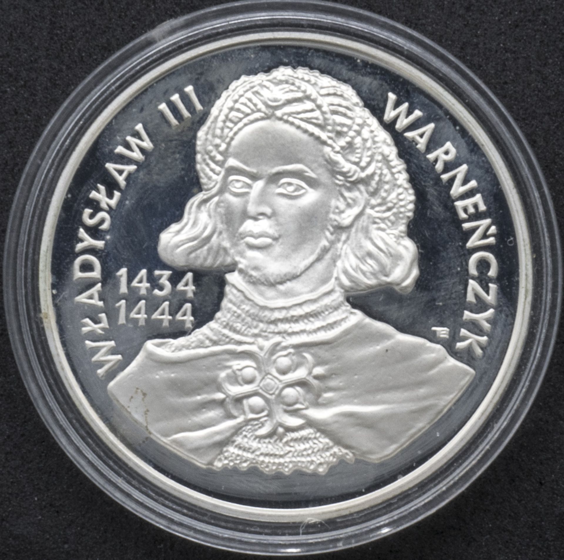 Polen 1992, 200000 Zloty, Wladislaw III. Silber. KM 254. PP