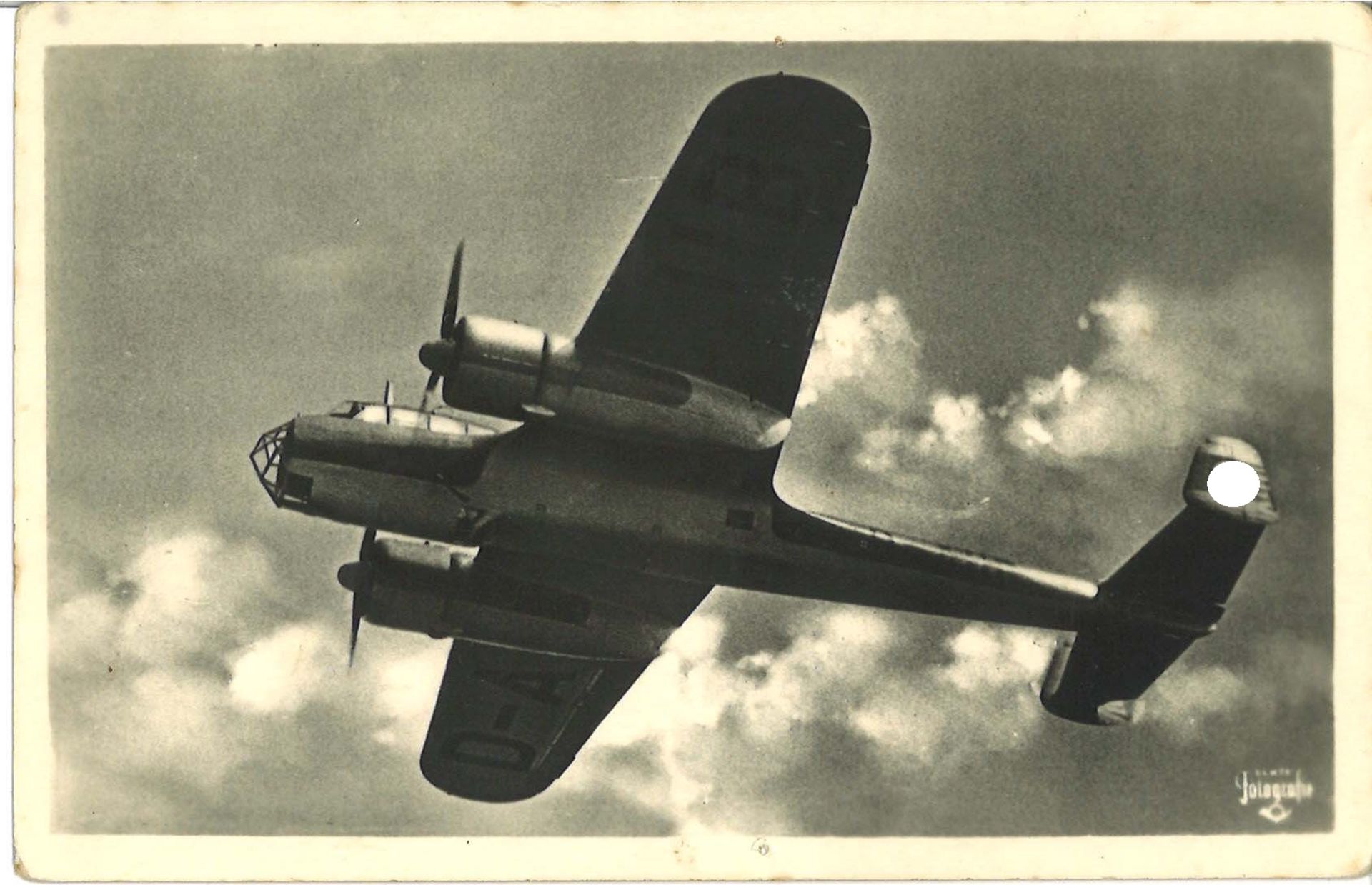 Drittes Reich, AK Kampfflugzeug Dornier DO - 215. Aus der Serie Unsere Luftwaffe.