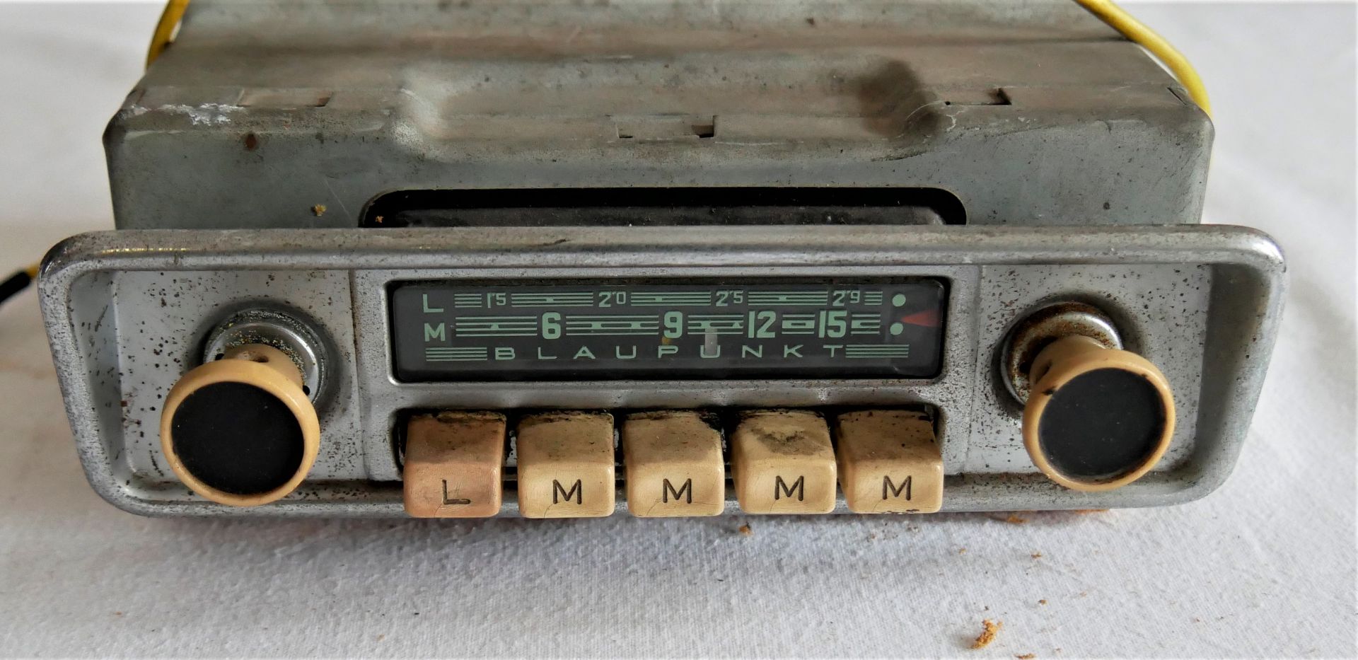 Sammelauflösung einer Oldtimer Werkstatt - Blaupunkt Autoradio Hamburg ATR T 636589. Funktion - Bild 2 aus 3