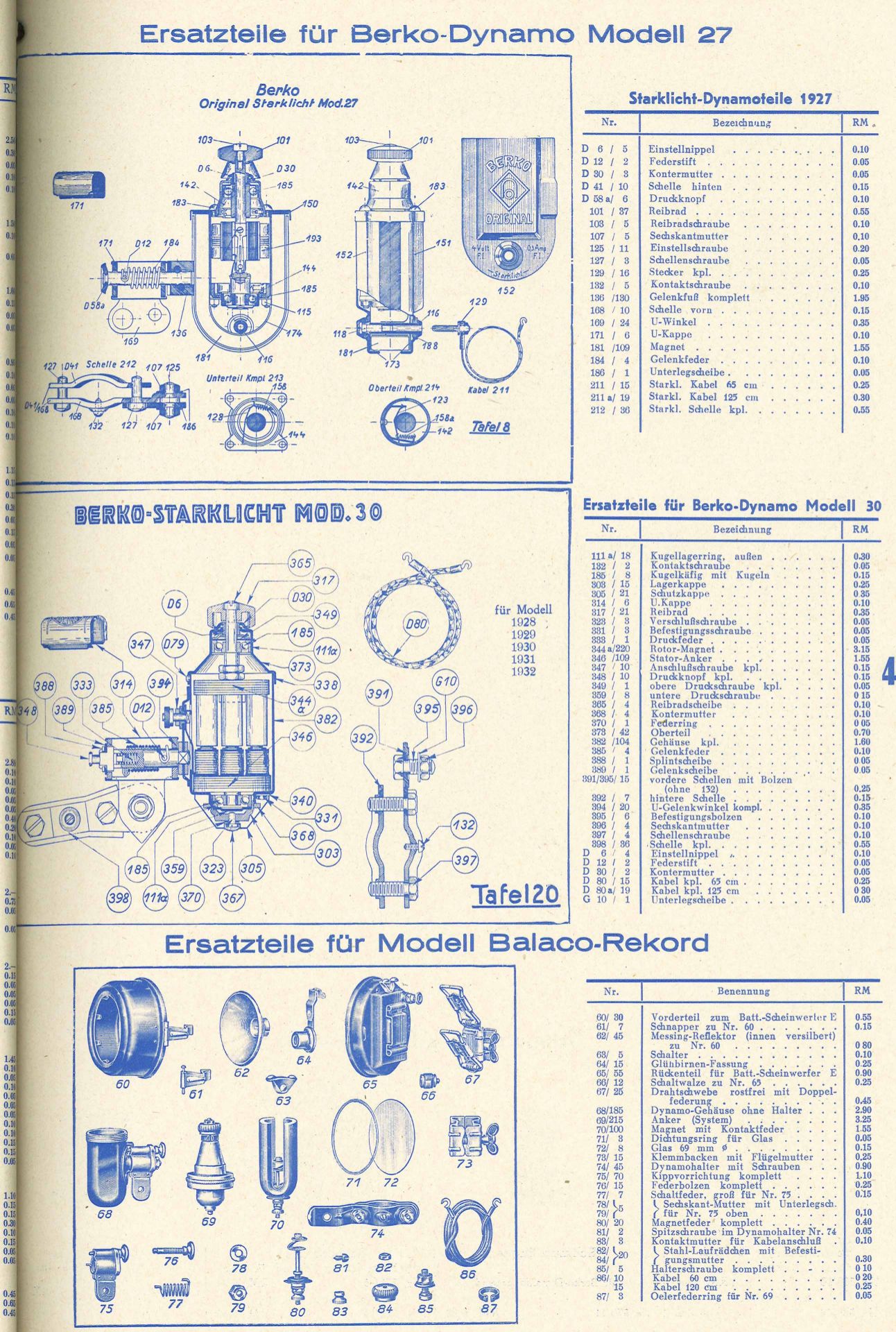 Goldberg Köln, Nr. 43, Das maßgebende Haus der Branche für Fahrräder und Rahmen, Fahrrad-Zubehör, - Bild 3 aus 6