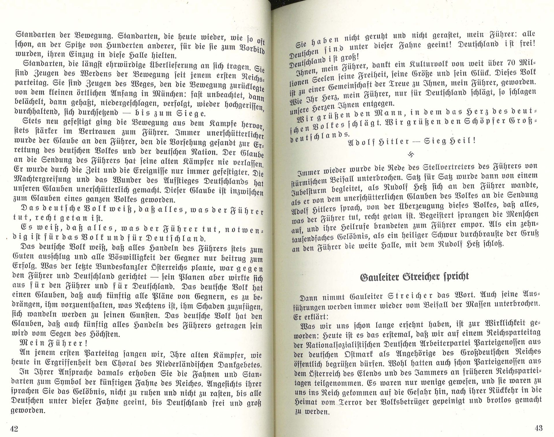 Der Parteitag Großdeutschland vom 5. bis 12. September 1938 Offizieller Bericht über den Verlauf des - Bild 2 aus 6