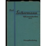 Paul Lechermann Mannheim A1,5, Hauptkatalog Fahrradteile Nähmaschinenteile und Pneumatik en Gros.