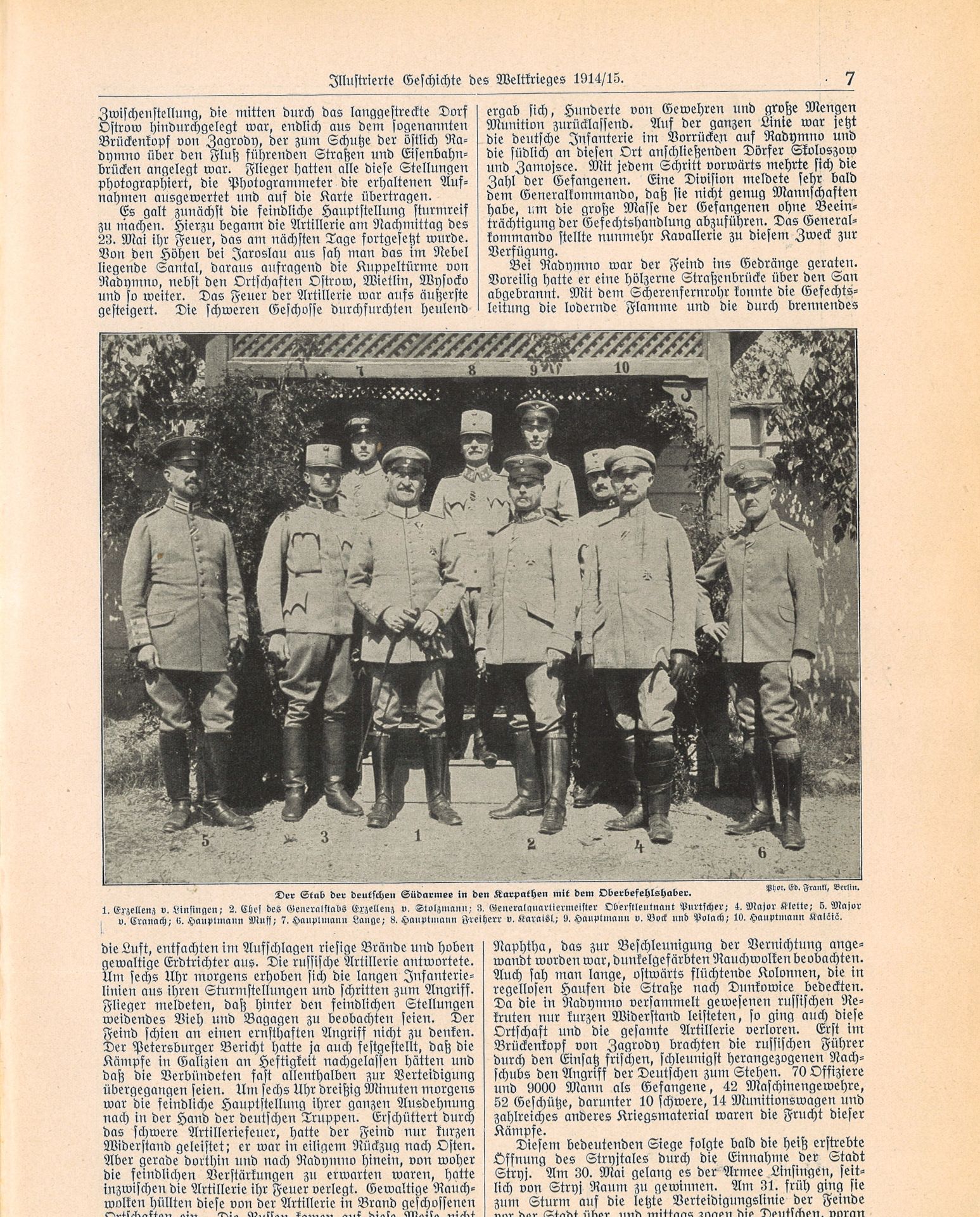 Illustrierte Geschichte des Weltkriegs 1914/15, Allgemeine Kriegszeitung. Verschiedene Ausgaben. - Image 3 of 3