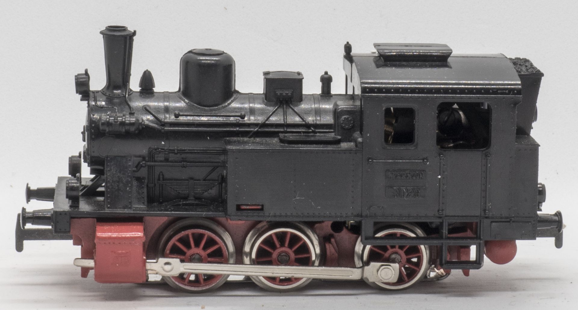 Primex 3029, Dampflokomotive. Spur H0. Sehr guter Zustand - nur zur Probe gelaufen. In Styropor -