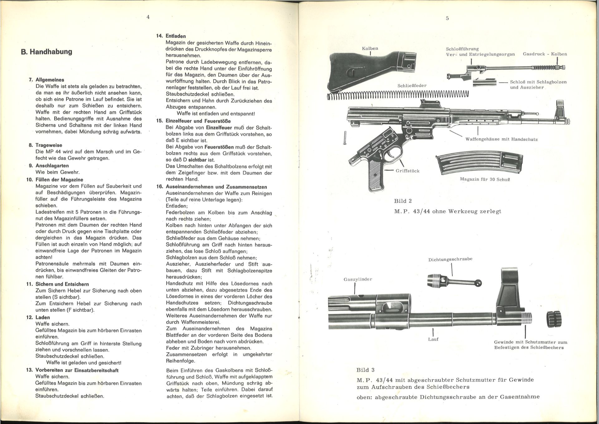 Waffengeschichte Folge: W 121 "Das deutsche Sturmgewehr 44 und seine Entwichklung". Copyright 1969 - Image 3 of 3