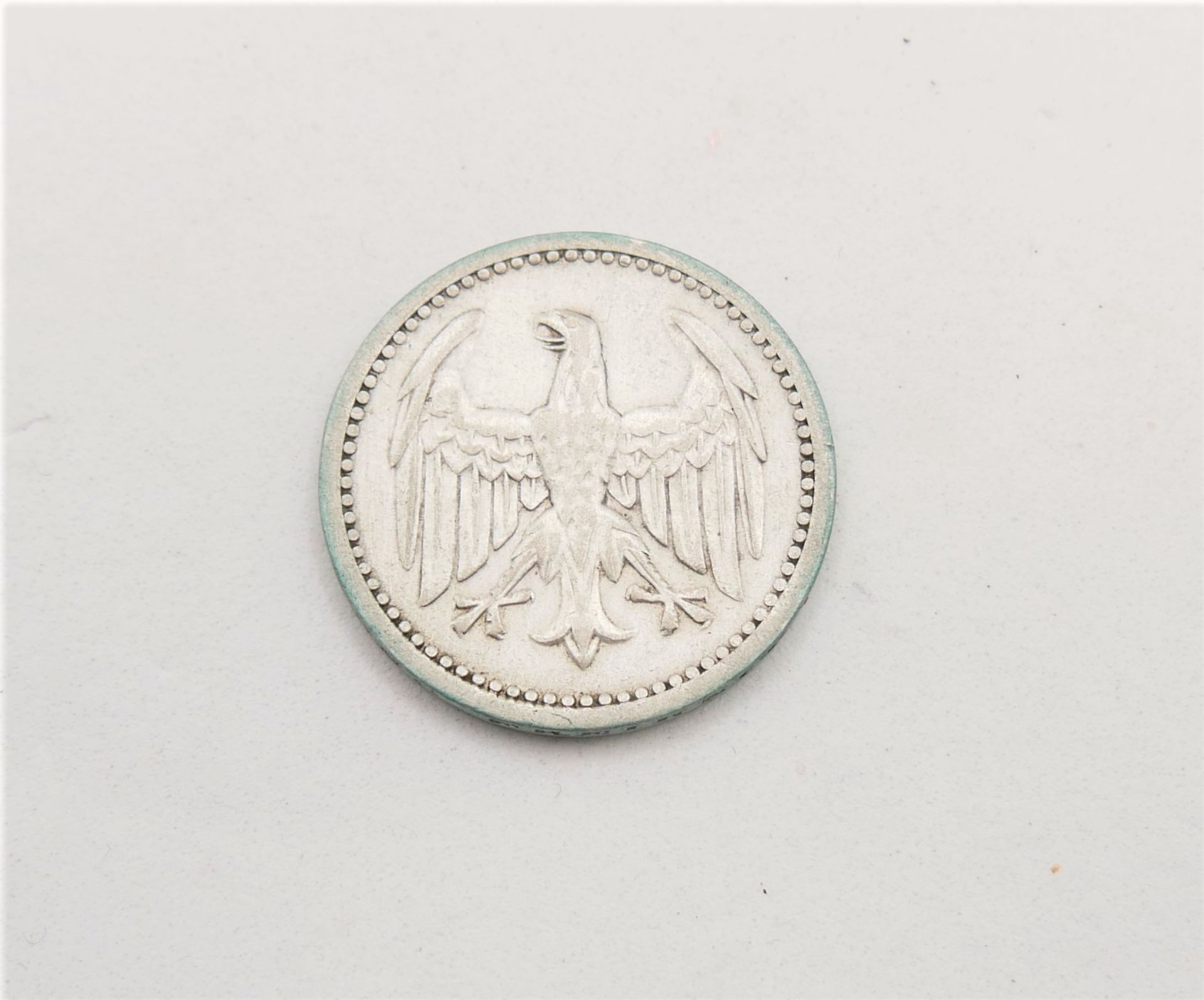 Deutsches Reich, 3 Mark, 1924 A, Jäger Nr. 312. Zustand: ss - Bild 2 aus 2