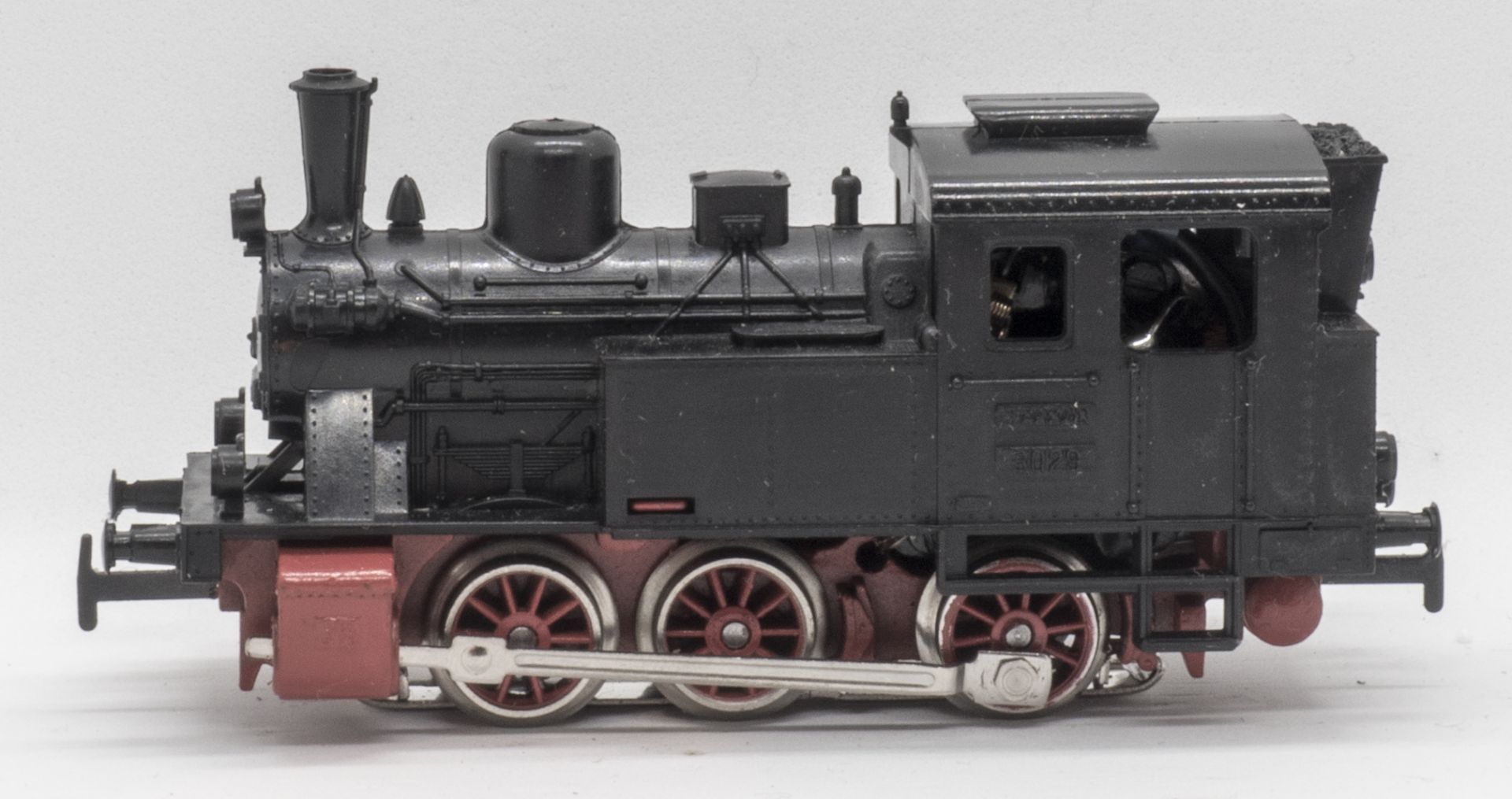 Primex 3029, Dampflokomotive. Spur H0. Sehr guter Zustand - nur zur Probe gelaufen. In Styropor -