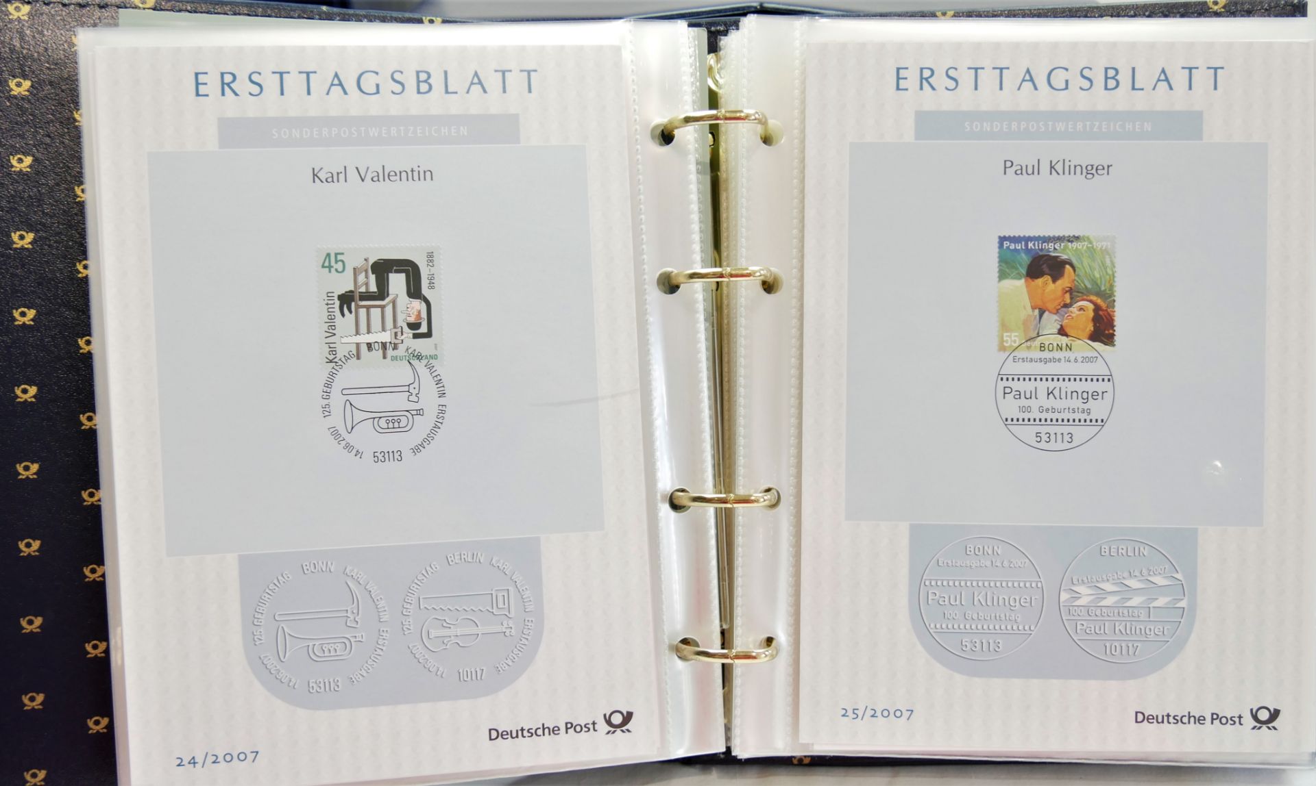 BRD Ersttagsblätter, 2001-2007, augenscheinlich komplett - Bild 2 aus 4