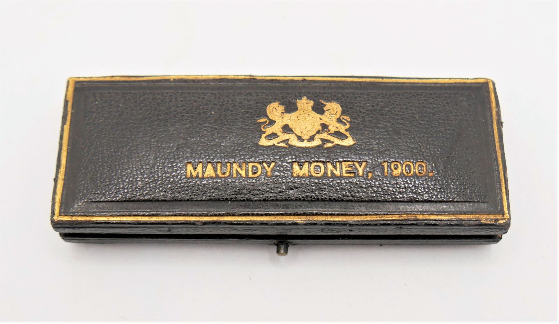 Maundy Money Coin Set 1900 in Original Kästchen. - Bild 5 aus 5