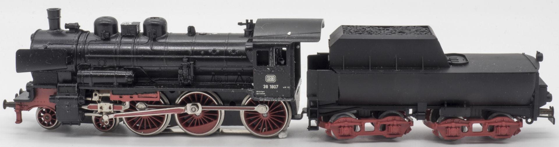 Primex Dampflokomotive BR 38, BN 38 1807. Spur H0. Sehr guter Zustand - nur zur Probe gelaufen. In