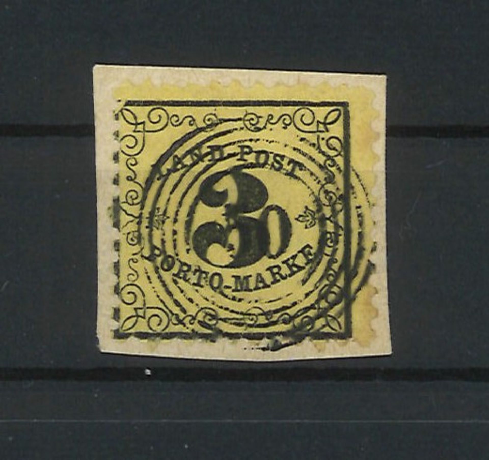 Baden, 1862, Land Postmarken. Michel Nr. 2x. Gestempelt.