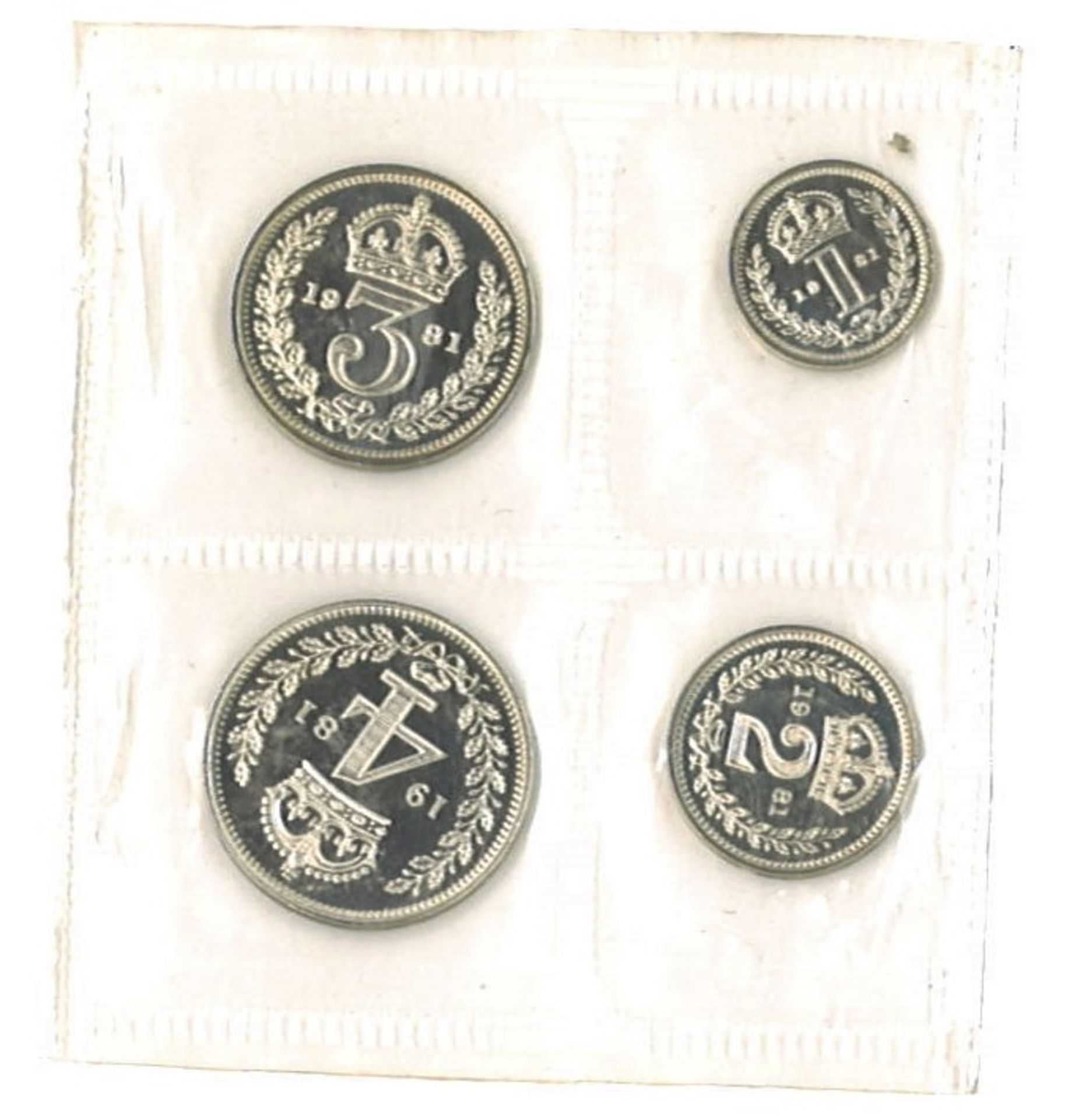 Maundy Money Coin Set 1991 noch verschweißt in Original Kästchen.