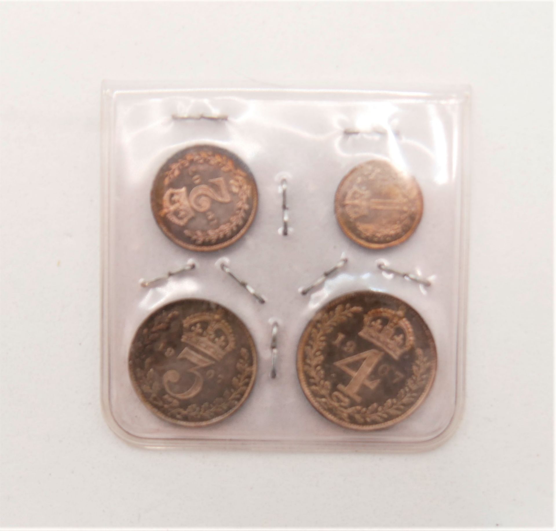 Maundy Money Coin Set 1907 in Original Kästchen - Bild 2 aus 4